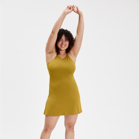 GIRLFRIEND COLLECTIVE Naomi Workout Dress In Saturn - Picture 4 of 9